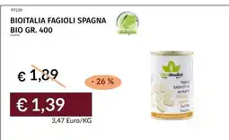 Prezzemolo e Vitale Bioitalia fagioli spagna offerta