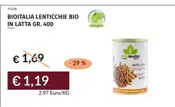 Prezzemolo e Vitale Bioitalia lenticchie bio offerta