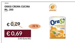 Prezzemolo e Vitale Orasi crema cucina offerta