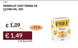 Prezzemolo e Vitale Parmalat Chef Panna da Cucina offerta