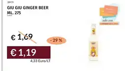 Prezzemolo e Vitale Giu giu ginger beer offerta