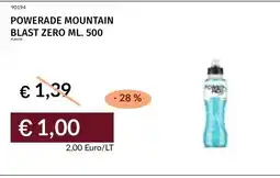 Prezzemolo e Vitale Powerade Mountain Blast Zero offerta