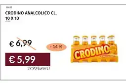 Prezzemolo e Vitale Crodino analcolico cl. offerta