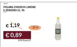 Prezzemolo e Vitale Polara chioschi limone e zenzero offerta