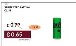 Prezzemolo e Vitale Sprite Zero Lattina offerta