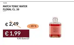 Prezzemolo e Vitale Match tonic water floral offerta