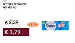 Prezzemolo e Vitale Scottex Fazzoletti Pocket offerta