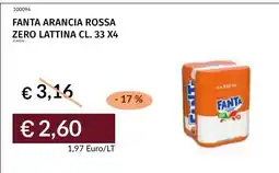 Prezzemolo e Vitale Fanta arancia rossa zero offerta