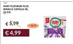 Prezzemolo e Vitale Fairy platinum plus miracle capsule ml. offerta