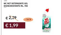 Prezzemolo e Vitale WC NET detergente gel disincrostante offerta