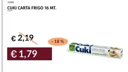 Prezzemolo e Vitale Cuki carta frigo offerta