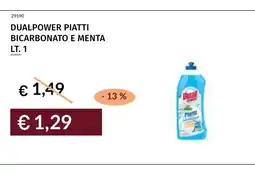 Prezzemolo e Vitale Dual Power piatti bicarbonato e menta offerta