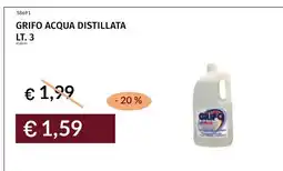 Prezzemolo e Vitale Grifo acqua distillata offerta