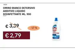 Prezzemolo e Vitale Omino bianco detergente additivo liquido offerta