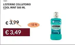Prezzemolo e Vitale Listerine collutorio cool mint offerta
