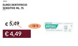 Prezzemolo e Vitale Elmex dentifricio sensitive offerta