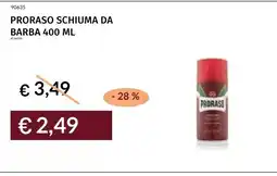 Prezzemolo e Vitale Proraso schiuma da barba offerta