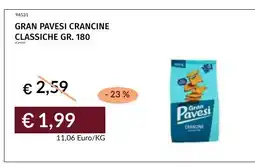 Prezzemolo e Vitale Gran Pavesi crancine classiche offerta