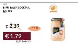 Prezzemolo e Vitale Biffi salsa cocktail offerta