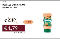 Prezzemolo e Vitale Develey salsa maio e bacon offerta
