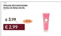 Prezzemolo e Vitale Perlier docciaschiuma petali di rosa offerta
