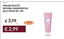 Prezzemolo e Vitale Perlier ricette naturali bagnodoccia alla fresia offerta