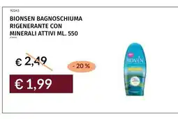 Prezzemolo e Vitale Bionsen bagnoschiuma rigenerante con minerali attivi offerta