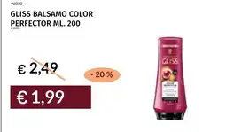Prezzemolo e Vitale Gliss balsamo color perfector offerta