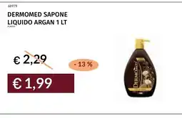 Prezzemolo e Vitale Dermomed sapone liquido argan offerta