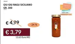 Prezzemolo e Vitale Giu giu ragu siciliano offerta