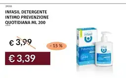 Prezzemolo e Vitale Infasil detergente intimo prevenzione quotidiana offerta