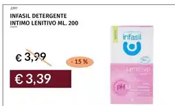 Prezzemolo e Vitale Infasil detergente intimo lenitivo offerta