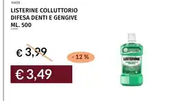 Prezzemolo e Vitale Listerine colluttorio difesa denti e gengive offerta