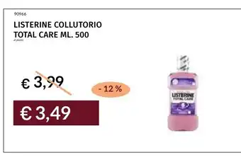 Prezzemolo e Vitale Listerine collutorio total care offerta