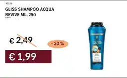 Prezzemolo e Vitale Gliss shampoo acqua revive offerta