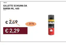 Prezzemolo e Vitale Gillette schiuma da barba offerta