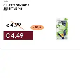 Prezzemolo e Vitale Gillette Sensor 3 Sensitive offerta
