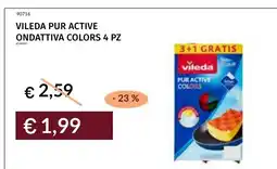 Prezzemolo e Vitale Vileda pur active colors offerta