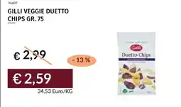 Prezzemolo e Vitale Gilli veggie duetto chips offerta