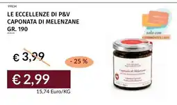 Prezzemolo e Vitale Caponata di Melanzane offerta