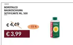 Prezzemolo e Vitale Borotalco bagnoschiuma setificante offerta