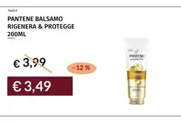 Prezzemolo e Vitale Pantene balsamo rigenera & protegge offerta