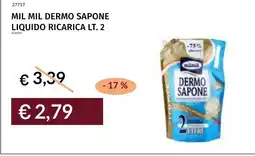 Prezzemolo e Vitale Mil Mil Dermo Sapone offerta