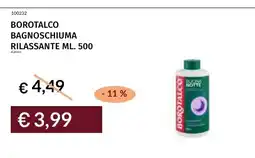 Prezzemolo e Vitale Borotalco bagno schiuma rilassante offerta