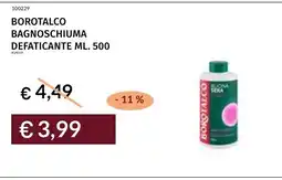 Prezzemolo e Vitale Borotalco bagnoschiuma defaticante offerta