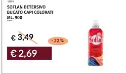 Prezzemolo e Vitale Soflan detersivo bucato capi colorati offerta
