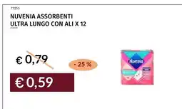 Prezzemolo e Vitale Nuvenia assorbenti ultra lungo con ali offerta