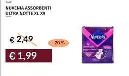 Prezzemolo e Vitale Nuvenia assorbenti ultra notte xl offerta
