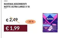 Prezzemolo e Vitale Nuvenia assorbenti notte ultra large offerta