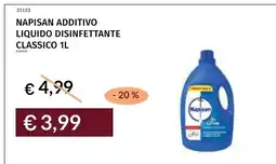 Prezzemolo e Vitale Napisan additivo liquido disinfettante classico offerta